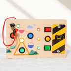 LED Busy Board i Trä